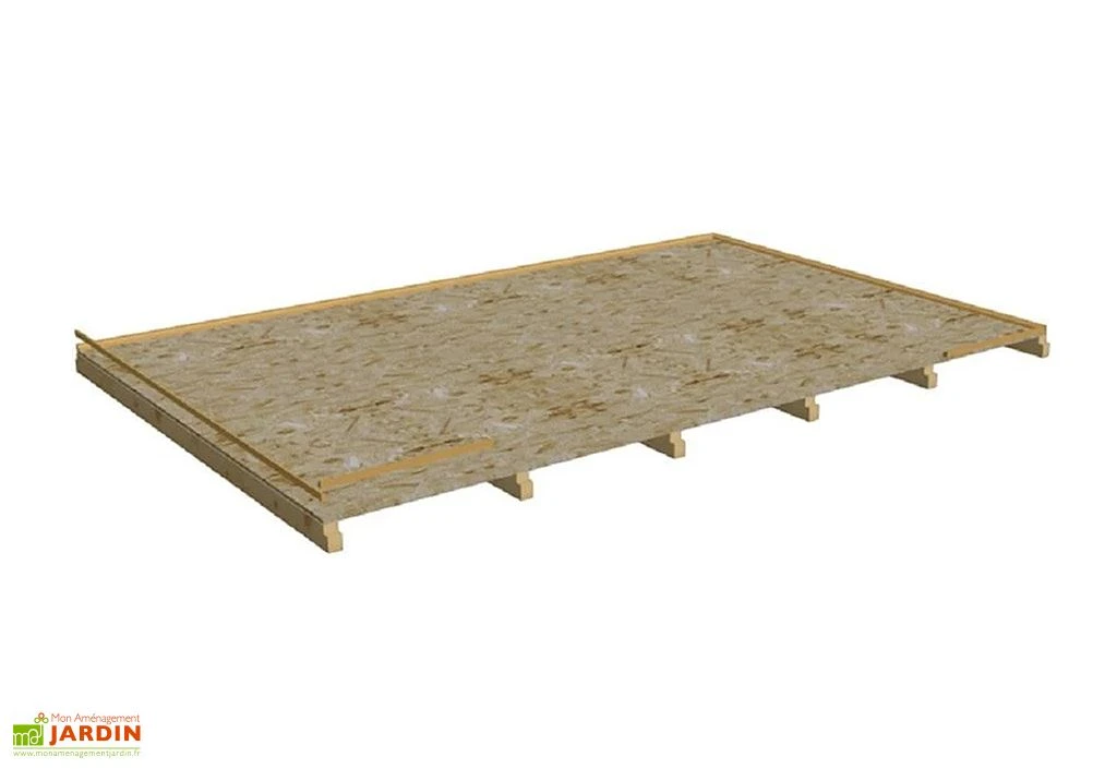 Plancher Pour Abri De Jardin En Bois Traité 12 Mm - 20,97 M² 1 Plancher Pour Abri De Jardin En Bois Traité 12 Mm - 20,97 M²