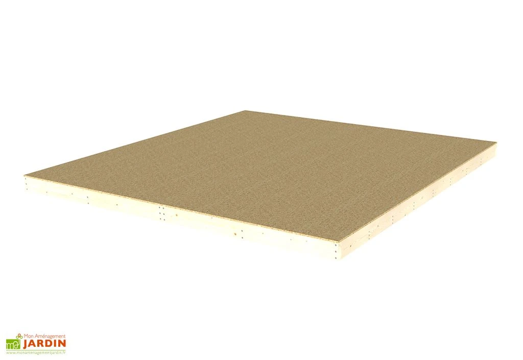 Plancher En Bois Brut Pour Studio De Jardin Como 11 M² 1 Plancher En Bois Brut Pour Studio De Jardin Como 11 M²