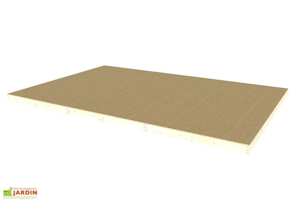 Plancher En Bois Brut Pour Studio De Jardin Como 17 M² 1 Plancher En Bois Brut Pour Studio De Jardin Como 17 M²