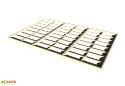 Plancher En Bois Brut Pour Studio De Jardin Como 11 M² 8 Plancher En Bois Brut Pour Studio De Jardin Como 11 M² -Abriet Mobilier Soldes Boutique plancher chalet jardin etape 1 1