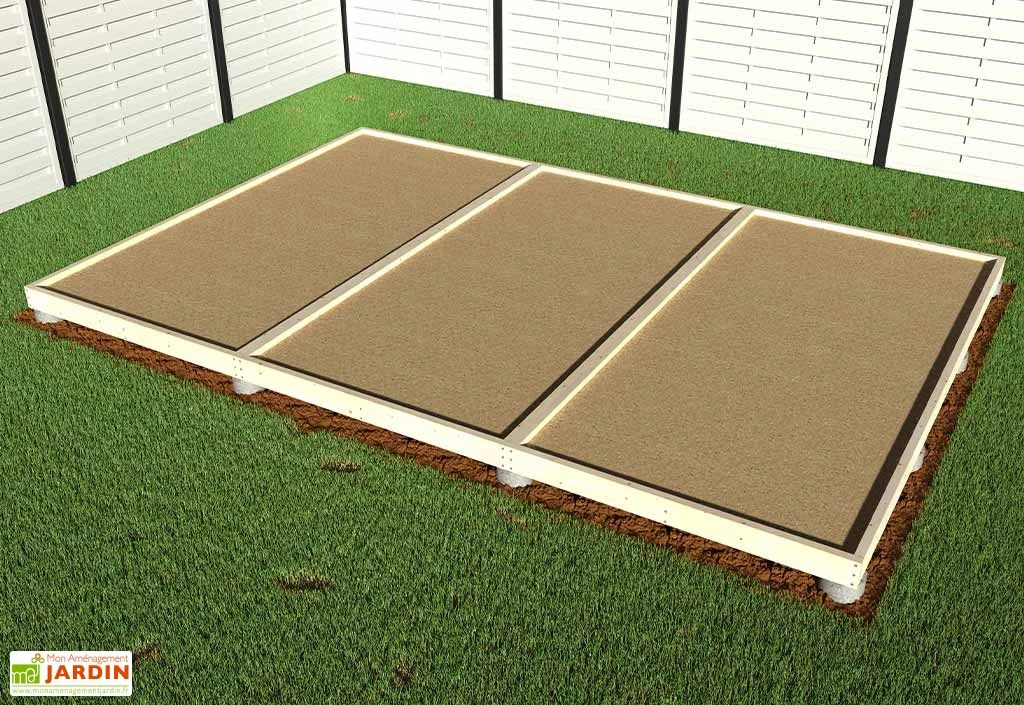 Plancher En Bois Brut Pour Studio De Jardin Como 11 M² 5 Plancher En Bois Brut Pour Studio De Jardin Como 11 M² – Image 5