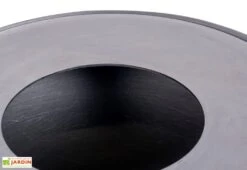 Braséro Plancha D’extérieur Avec Plaque De Cuisson En Acier - ø 60 Cm -Abriet Mobilier Soldes Boutique plaque cuisson plancha