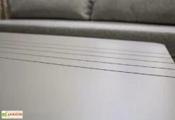 Salon De Jardin 5 Places En Aluminium Napoli Gris 9 Salon De Jardin 5 Places En Aluminium Napoli Gris -Abriet Mobilier Soldes Boutique plateau table basse aluminium salon jardin