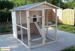 Poulailler En Bois Gournay (175x268x204)