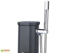 Douche Solaire 20 L En Aluminium Jolly Go - Anthracite -Abriet Mobilier Soldes Boutique pommeau douche exterieure jolly go