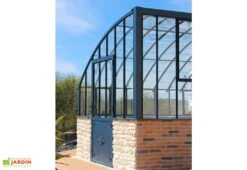 Porte Supplémentaire Pour Serre Chambord Ou Versailles -Abriet Mobilier Soldes Boutique porte accessoire serre chambord ou versailles aluminium laque 5 coloris 4