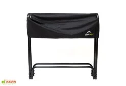 Porte-bûches En Acier Inoxydable Avec Housse En Polyester – 126 Cm 8 Porte-bûches En Acier Inoxydable Avec Housse En Polyester – 126 Cm -Abriet Mobilier Soldes Boutique porte buches avec housse