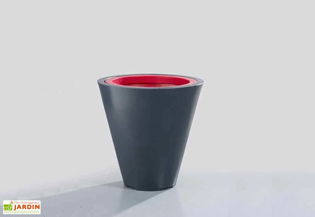 Pot De Fleurs En Plastique Colors Open S Simple Ou Double Paroi (Ø60 X 60 Cm) 1 Pot De Fleurs En Plastique Colors Open S Simple Ou Double Paroi (Ø60 X 60 Cm)
