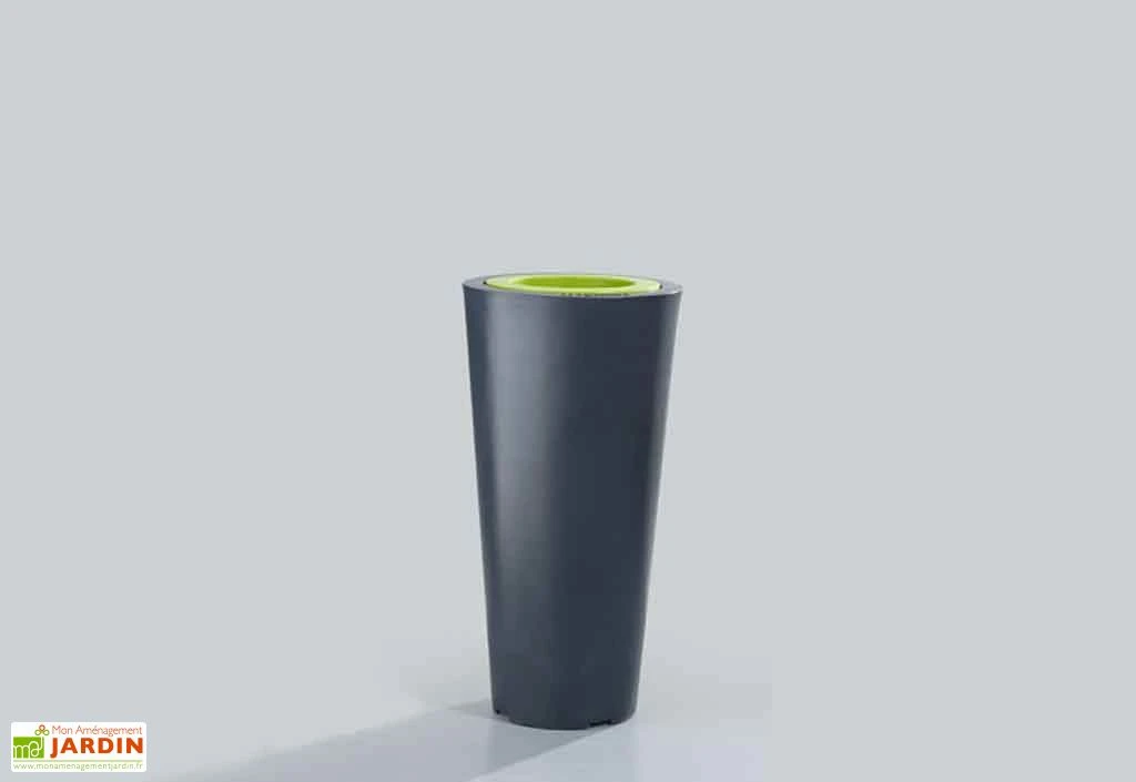 Pot De Fleurs En Plastique Colors Up S Simple Ou Double Paroi (Ø40/27 X 80 Cm) 1 Pot De Fleurs En Plastique Colors Up S Simple Ou Double Paroi (Ø40/27 X 80 Cm)