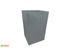 Pot De Fleurs Carré Suerte - 120 L -Abriet Mobilier Soldes Boutique pot de fleurs 120l gris