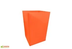 Pot De Fleurs Carré Suerte - 120 L -Abriet Mobilier Soldes Boutique pot de fleurs 120l orange