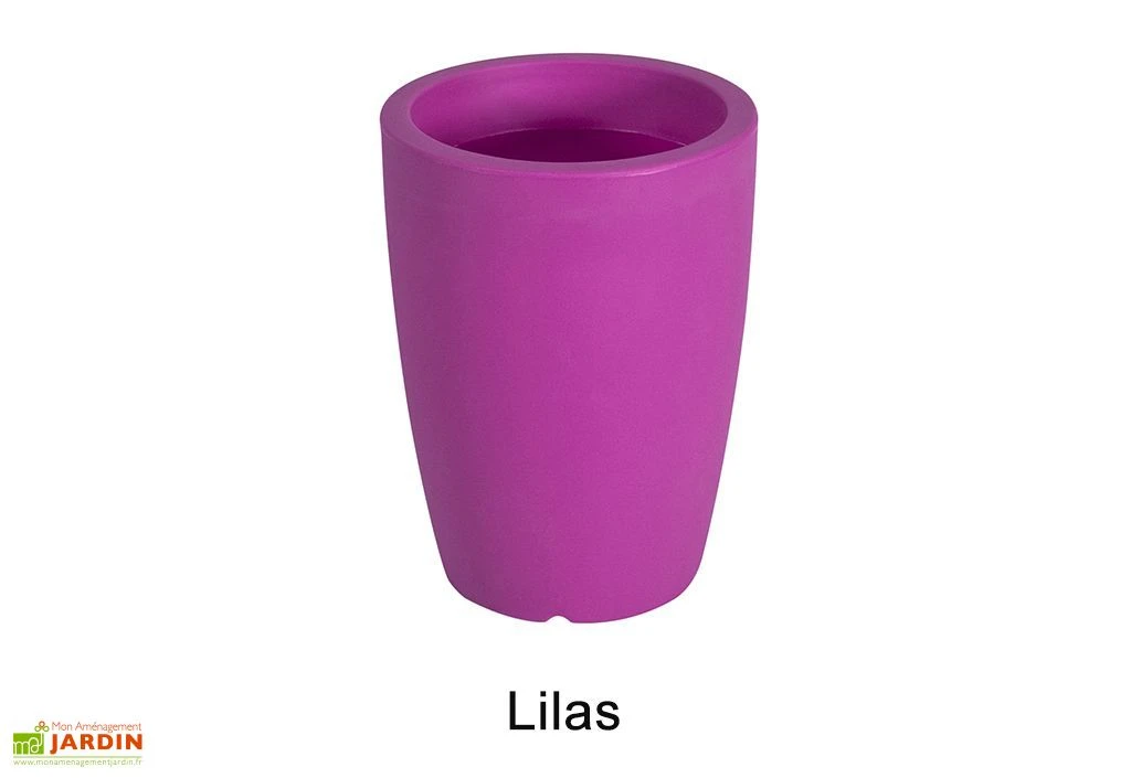 Pot De Fleurs Polyéthylène Hydra H50 Ø36 (pls. Coloris) 2 Pot De Fleurs Polyéthylène Hydra H50 Ø36 (pls. Coloris) – Image 2