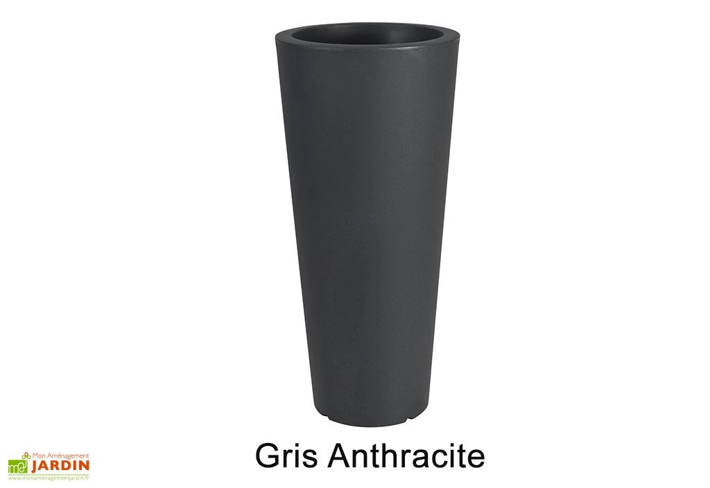 Pot De Fleurs Polyéthylène Hydra H85 Ø39 (pls. Coloris) 4 Pot De Fleurs Polyéthylène Hydra H85 Ø39 (pls. Coloris) – Image 4