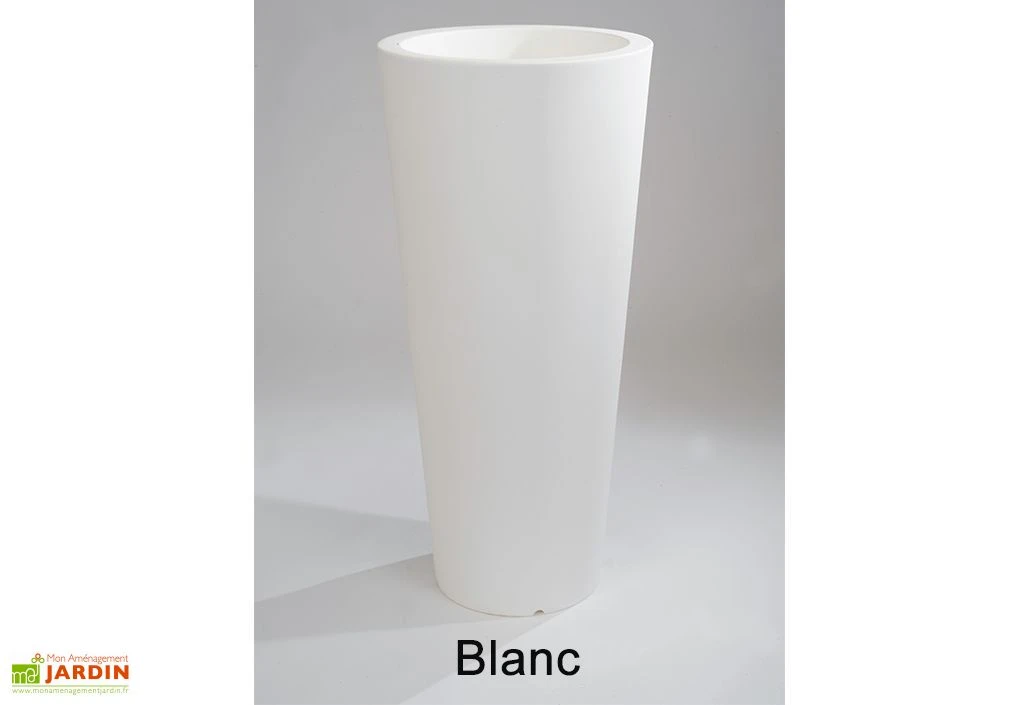 Pot De Fleurs Polyéthylène Hydra H85 Ø39 (pls. Coloris) 2 Pot De Fleurs Polyéthylène Hydra H85 Ø39 (pls. Coloris) – Image 2