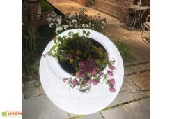 Pot De Fleurs Lumineux En Polyéthylène Transparent Dolce Vita