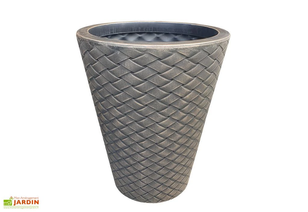 Roto Pot De Fleur En Polyéthylène Latino M Ø37 X 44 Cm 1 Roto Pot De Fleur En Polyéthylène Latino M Ø37 X 44 Cm