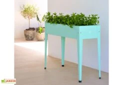Potager Sur Pieds En Acier Galvanisé - Urban -Abriet Mobilier Soldes Boutique potager sureleve plantes