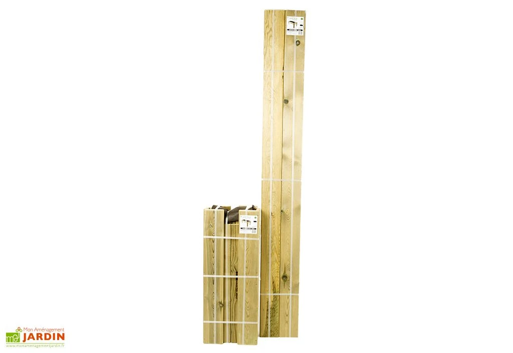 Potager Surélevé En Bois Traité Gardenbrico XL80 : 160 Cm 5 Potager Surélevé En Bois Traité Gardenbrico XL80 : 160 Cm – Image 5