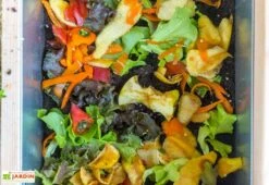 Potager Sur Pieds Balcomposteur Et Composteur Intégré – Bois Douglas -Abriet Mobilier Soldes Boutique potager urbain jardiniere bois composteur francais 3