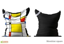 Pouf Géant Extérieur Imperméable – Printed -Abriet Mobilier Soldes Boutique pouf ge ant polyester 15