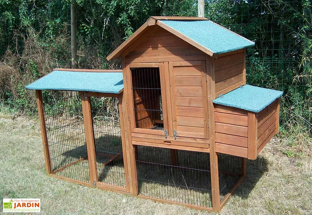 Poulailler Pavilly (0,9x2,3x1,5) 1 Poulailler Pavilly (0,9x2,3x1,5)