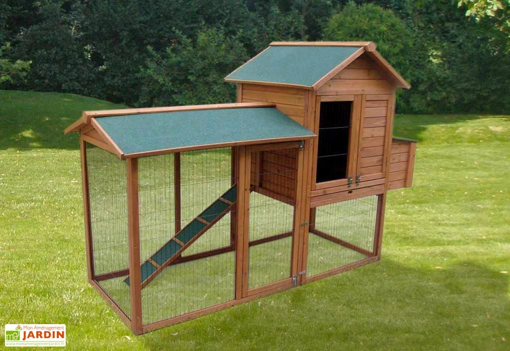 Poulailler Pavilly (0,9x2,3x1,5) 2 Poulailler Pavilly (0,9x2,3x1,5) – Image 2