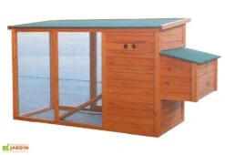 Poulailler Monchy (1,98x0,75x1m) -Abriet Mobilier Soldes Boutique poulailler po2070 1