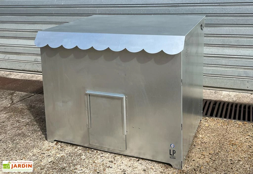 Poulailler 1 à 4 Poules En Acier Galvanisé – 86 X 78 X 76 Cm 1 Poulailler 1 à 4 Poules En Acier Galvanisé – 86 X 78 X 76 Cm