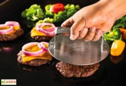 Blackstone Kit Hamburger Pour Plancha – 3 Pièces -Abriet Mobilier Soldes Boutique presse steak hache pour plancha