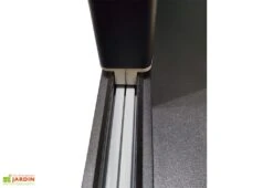 Rideau Pour Pergola Actual Green Outside – 3 M Noir -Abriet Mobilier Soldes Boutique rail rideau actual