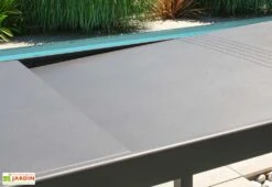 Table De Jardin Extensible En Aluminium Gaston – 135/270 Cm -Abriet Mobilier Soldes Boutique rallonge table jardin extensible aluminium gaston