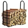 Porte-bûches En Acier Inoxydable – 122 Cm