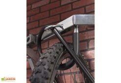 Mottez Range-vélo Mural En Acier Avec Crochets Gainés – 6 Vélos -Abriet Mobilier Soldes Boutique range velo mural 6 velos