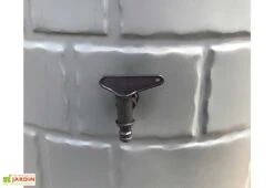 Récupérateur D’eau De Pluie Décoratif En Polyéthylène 340 L -Abriet Mobilier Soldes Boutique recuperateur eau pluie decoratif polyethylene 340l 1