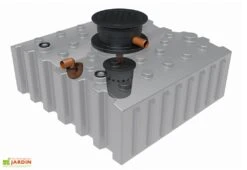 Cuve De Récupération D’eau De Pluie Enterrée – 4000 L Plate 10 Cuve De Récupération D’eau De Pluie Enterrée – 4000 L Plate -Abriet Mobilier Soldes Boutique recuperateur eau pluie enterree plat greenlife 4000l biovitor