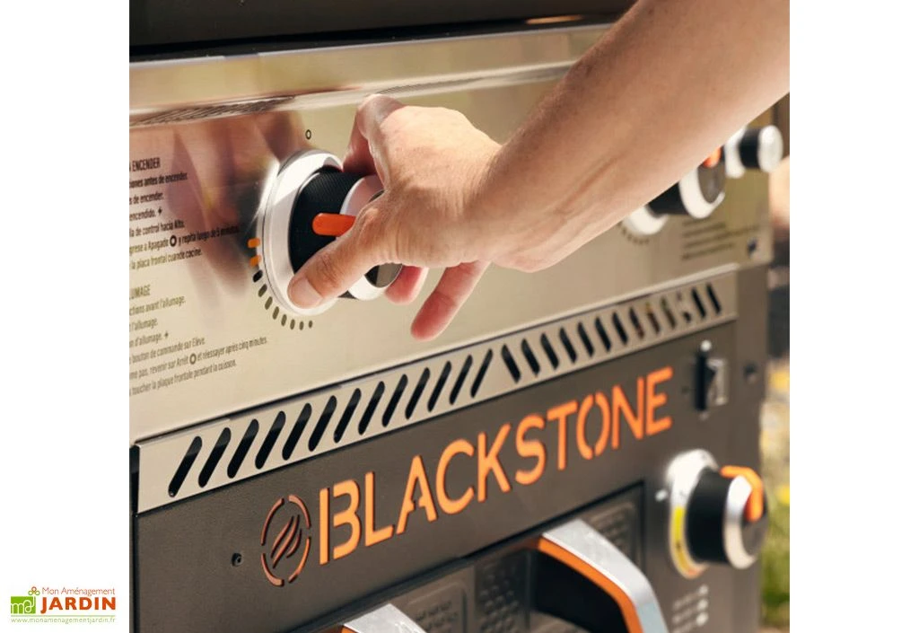 Plancha à Gaz 2 Brûleurs 34 KW + Friteuse à Air Blackstone Combo 28’’ 4 Plancha à Gaz 2 Brûleurs 34 KW + Friteuse à Air Blackstone Combo 28’’ – Image 4