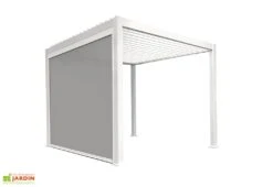 Store Latéral Enroulable Pour Pergola Bioclimatique Ombrea – 4 M 9 Store Latéral Enroulable Pour Pergola Bioclimatique Ombrea – 4 M -Abriet Mobilier Soldes Boutique rideau store lateral pergola ombrea 4m