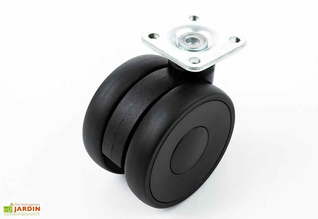 Roues En Polyamide Pour Coffre De Rangement Ø 6,5 Cm 2 Roues En Polyamide Pour Coffre De Rangement Ø 6,5 Cm – Image 2