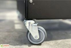 Brasero D’extérieur Avec Plaque De Cuisson En Acier – ø 85 Cm 7 Brasero D’extérieur Avec Plaque De Cuisson En Acier – ø 85 Cm -Abriet Mobilier Soldes Boutique roulettes brasero classique