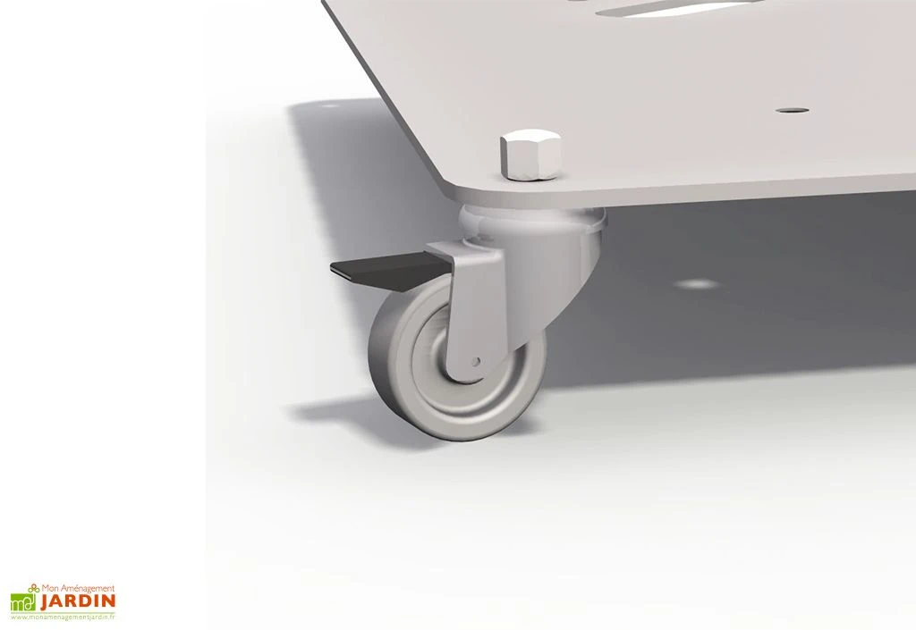 Roues Pivotantes Pour Socle En Aluminium Parasol Rond P50 Prostor 2 Roues Pivotantes Pour Socle En Aluminium Parasol Rond P50 Prostor – Image 2