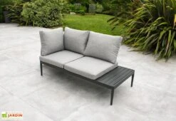 Salon De Jardin 4 Places En Aluminium Ankara Anthracite 10 Salon De Jardin 4 Places En Aluminium Ankara Anthracite -Abriet Mobilier Soldes Boutique salon de jardin 4 places aluminium ankara 3