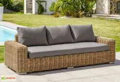 Salon De Jardin 6 Places En Aluminium Et Résine Tressée Bora Bora 8 Salon De Jardin 6 Places En Aluminium Et Résine Tressée Bora Bora -Abriet Mobilier Soldes Boutique salon jardin 6 places aluminium resine tressee bora bora 3