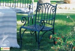 Salon De Jardin En Aluminium Sahara : 1 Table + 4 Fauteuils -Abriet Mobilier Soldes Boutique salon jardin aluminium sahara 3