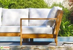 Salon De Jardin D’angle En Aluminium 5 Places - Majorque 7 Salon De Jardin D’angle En Aluminium 5 Places - Majorque -Abriet Mobilier Soldes Boutique salon jardin angle aluminium terrasse cote