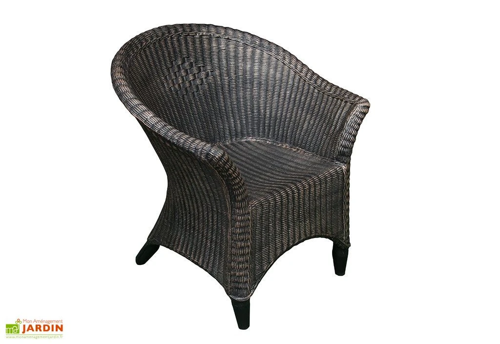 Roto Fauteuil De Jardin En Résine Tressée Marron Bambou 1 Roto Fauteuil De Jardin En Résine Tressée Marron Bambou