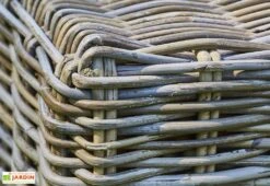 Salon De Jardin En Kubu 4/5 Places – 2 Tables, 1 Canapé Et 2 Fauteuils -Abriet Mobilier Soldes Boutique salon jardin kubu deux table 3