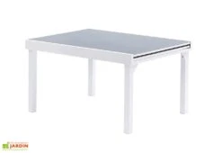 Salon De Jardin Modulo : Table Extensible + 10 Fauteuils -Abriet Mobilier Soldes Boutique salon jardin modulo wilsa table extensible 10 fauteuils aluminium verre