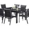Salon De Jardin Modulo : Table Extensible + 6 Fauteuils