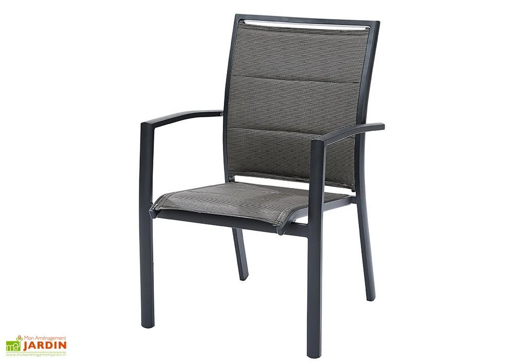 Salon De Jardin Modulo : Table Extensible + 6 Fauteuils + 4 Chaises 6 Salon De Jardin Modulo : Table Extensible + 6 Fauteuils + 4 Chaises – Image 6