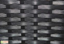 Salon De Jardin Résine Tressée Encastrable Noir : 1 Table + 8 Fts 7 Salon De Jardin Résine Tressée Encastrable Noir : 1 Table + 8 Fts -Abriet Mobilier Soldes Boutique salon jardin resine tressee encastrable noir 8fauteuils 3